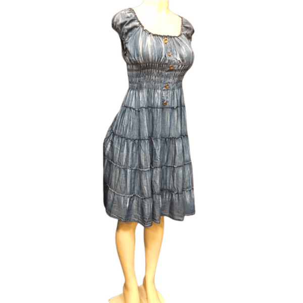 Denim Look Dress 6 Pack (Size: S/M-L/XL, 3-3)