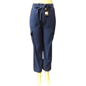 Belted Cargo Pocket Pants 6 Pack Assorted Colors (Size: S/M-L/XL, 3-3)