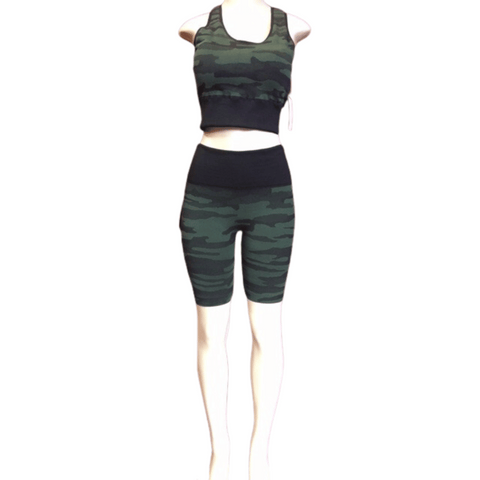 Crop Camo Bermuda Set 6 Pack (Size: S/M-L/XL, 3-3)