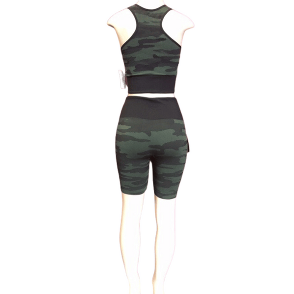 Crop Camo Bermuda Set 6 Pack (Size: S/M-L/XL, 3-3)