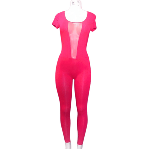 Shear Front Jumpsuit 6 Pack (Size: S-M-L, 2-2-2)