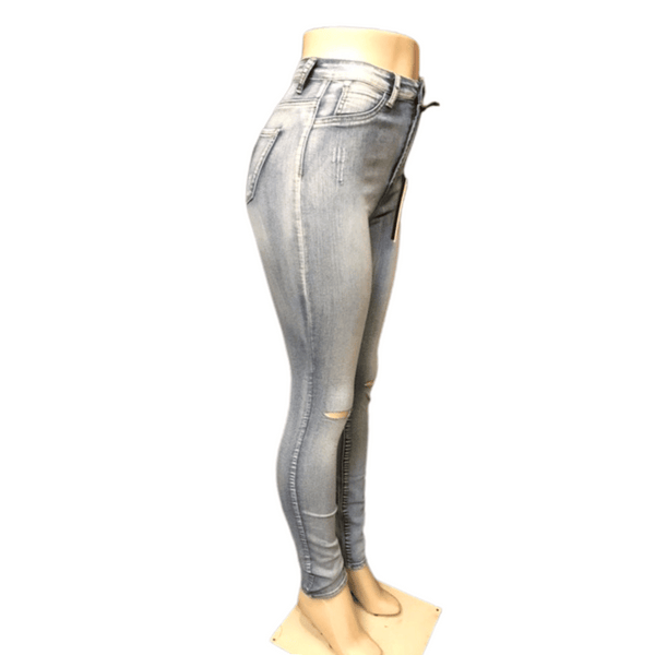 Cut Knees High Waist Skinny Jeans 12 Pack (Size: 1-3-5-7-9-11-13-15, 1-2-2-2-2-1-1-1)