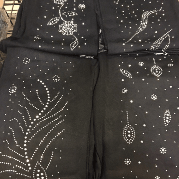 Assorted Embellished Leggings 6 Pack (Size: One Size Fits All)