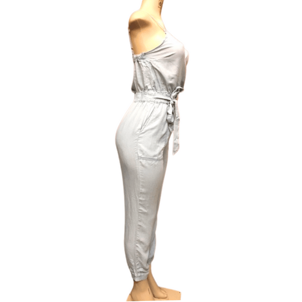 Light Weight Denim Look Jumpsuit 6 Pack (Size: S-M-L, 2-2-2)