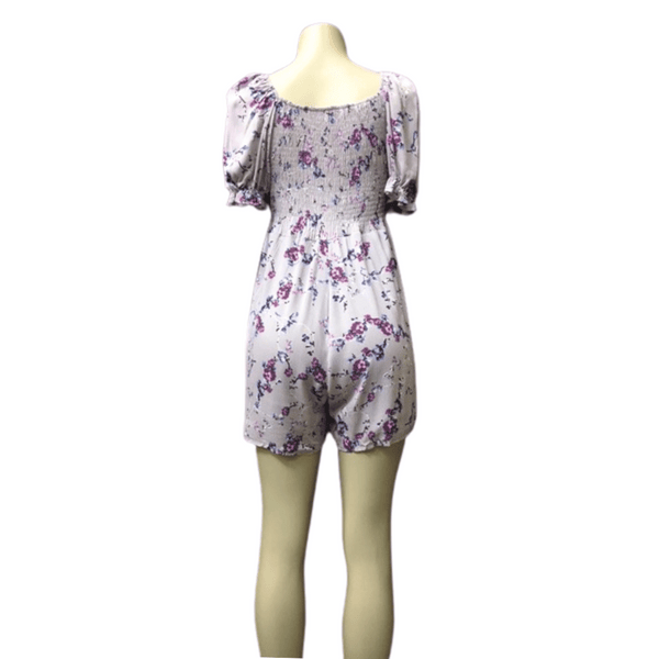 Floral Romper 6 Pack Per Color (Size:  S-M-L-XL, 1-2-2-1)