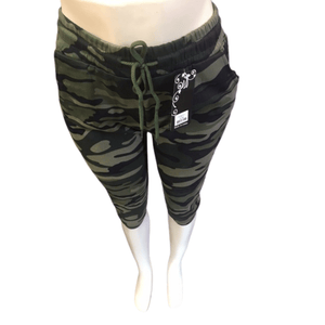 Camo Capri 6 Pack Assorted Colors ( Size: S/M-L/XL, 3-3)