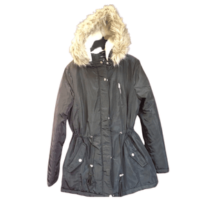 Quilt Lined Jacket With Sherpa Lined Faux Fur Trimmed Hood 6 Per Pack  (Size: S-M-L-XL, 1-2-2-1)