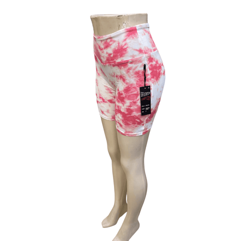 Tie-Dye Bike Shorts 6 Pack (S-M-L-XL, 1-2-2-1)