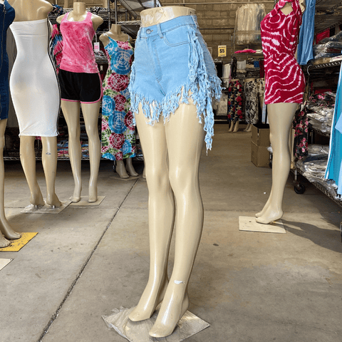 Denim Shorts 6 Pack (S-M-L, 2-2-2)