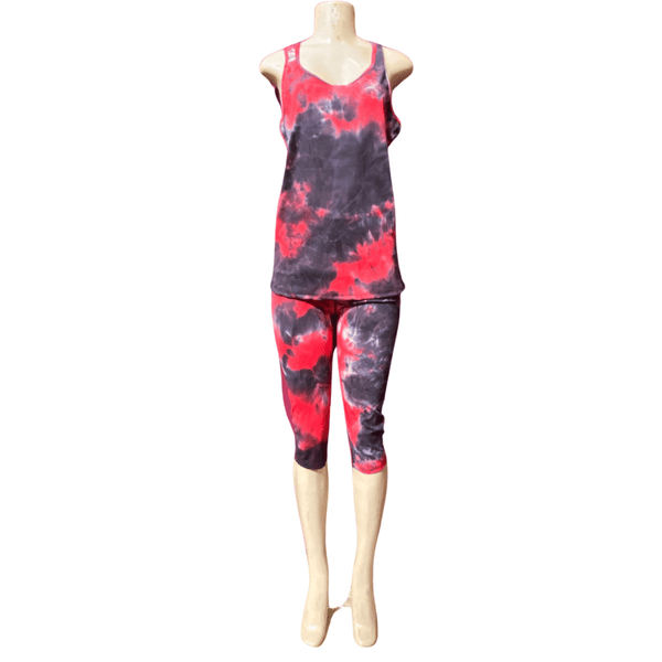 Tie-Dye Tank & Pant Set 6 Pack (SM-LXL, 3-3)