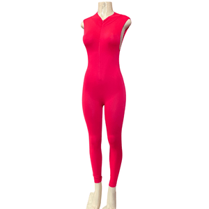 Zipper Front Catsuit 6 Pack Assorted Color (Size: One Size Fits All )