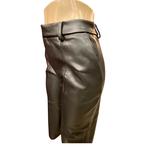 Leather Look Capri Pants 6 Pack (S-M-L, 2-2-2)