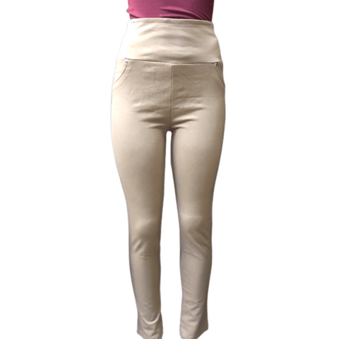 High Waist Stretchy Pant 6 Pack (Size: S-M-L, 2-2-2)