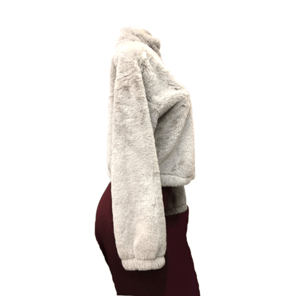 Waist Length Fluffy Jacket 6 Pack (Size:  S-M-L, 2-2-2)