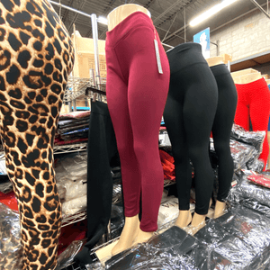 Super Soft Fur Lined Winter Legging 6 Pack (S/M-L/XL, 3-3) per Color