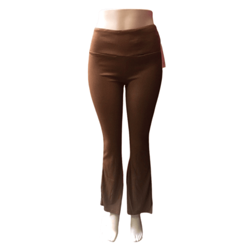 High Waist Flare Pant 6 Pack Per Color (Size: S-M-L, 2-2-2)