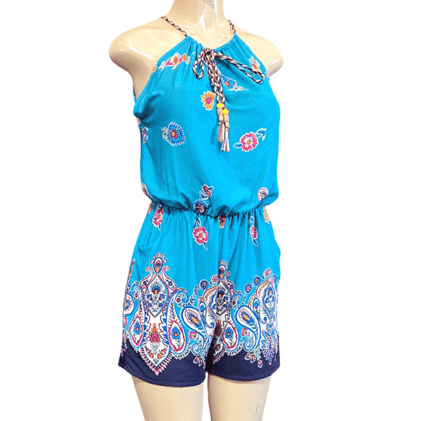 Tank Top Romper with Two Side Pockets 6 Pack per Color (S/M-L/XL, 3-3)