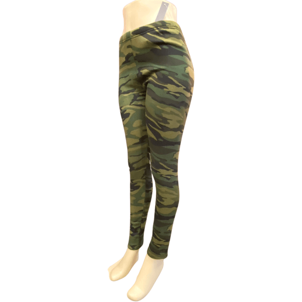 Camo Fur Lined Winter Legging 6 Pack (S/M-L/XL, 3-3)