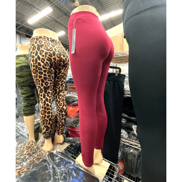 Super Soft Fur Lined Winter Legging 6 Pack (S/M-L/XL, 3-3) per Color