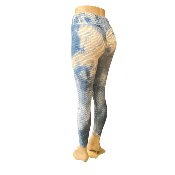 Tiktok Buttlift Legging 6 Pack (S/M-L/XL, 3-3) Assorted Tie-Dye