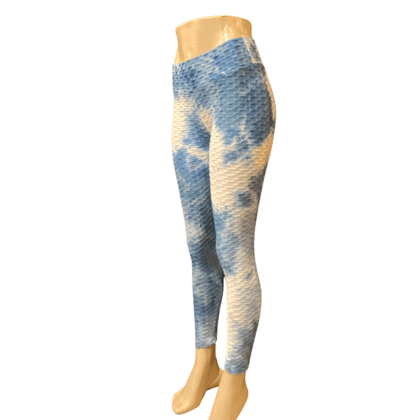 Tiktok Buttlift Legging 6 Pack (S/M-L/XL, 3-3) Assorted Tie-Dye