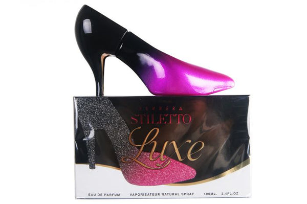 FERRERA STILETTO Luxe Perfume for Women Women's Fragrance Purple High Heels Bottle